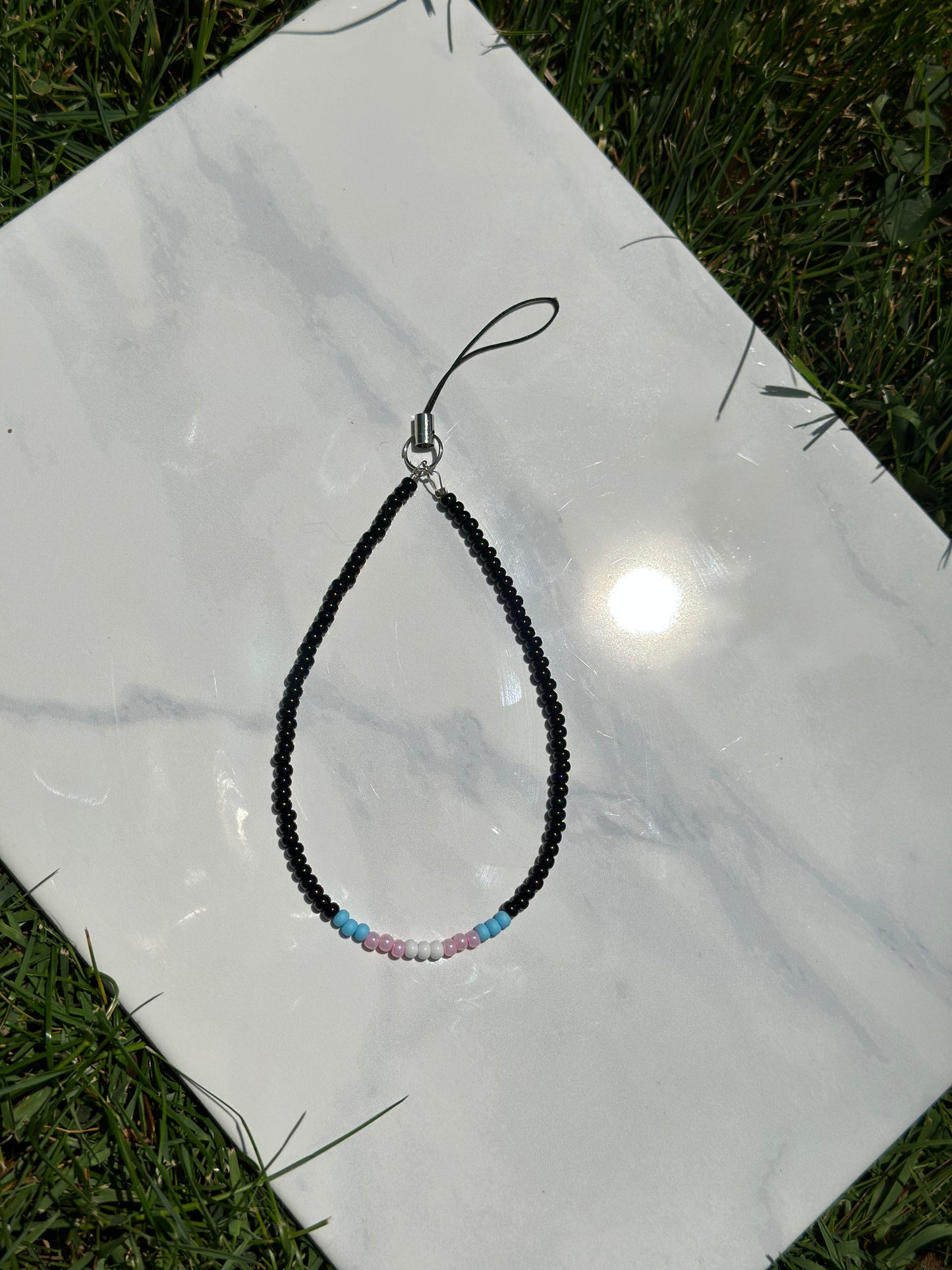 Transgender phone charm